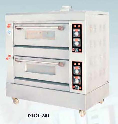 Gas Double Deck Oven