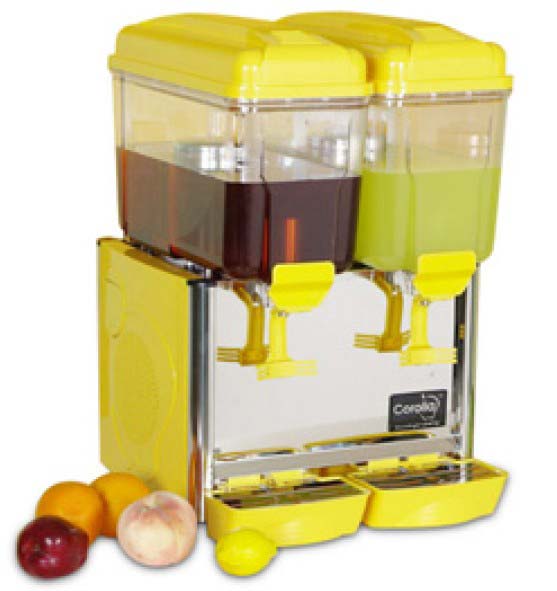 Juice Dispenser With Paddle Stirring & Pump Spraying System