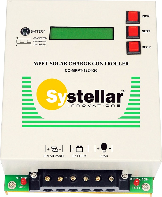 Mppt Solar Charge Controller with Lcd Display 12v/24v/48v in 20a & 40a