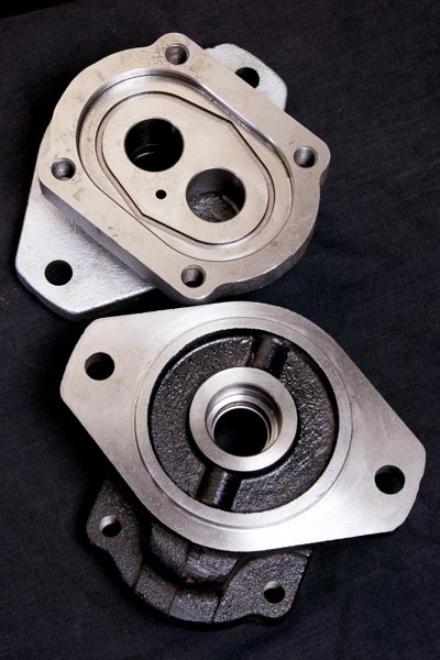 Metal Hydraulic Pump Flanges, Certification : ISI Certified