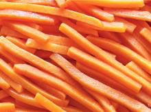 Processed Carrot