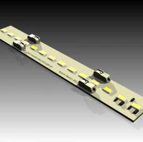 LED Linear Circuit Board (142mm X 20mm)
