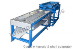 12feetCashew kernels and shell separator