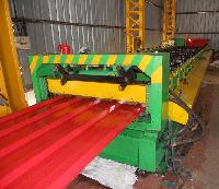 color coated roofing sheets roll machine