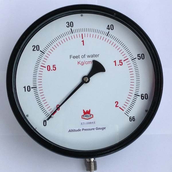 draft pressure gauge