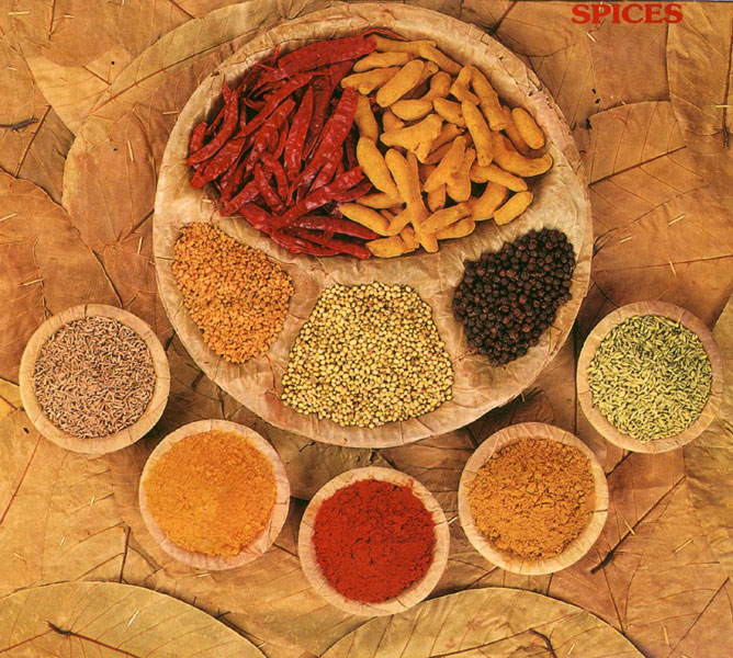Spices, Pulses, Sesame Seeds