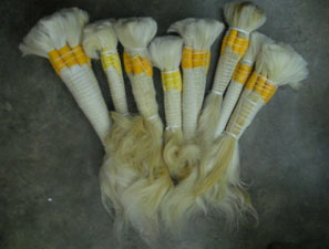 Pure White Hair Extension