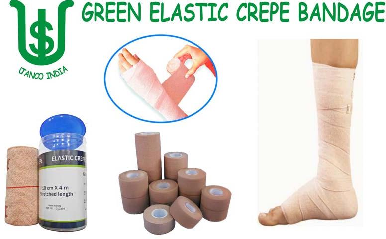 Elastic crepe bandage, for Clinical, Hospital, Personal, Feature : Anti Bacterial, Anticeptic, Disposable