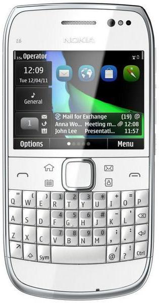 Nokia E6 Mobile Phone