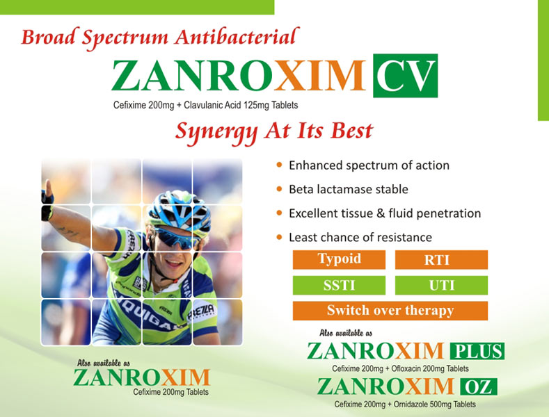 Zanroxim CV Tablets