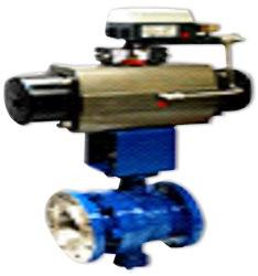 Carbon Steeel V Notch Ball Valve, Feature : Casting Approved, Blow-Out-Proof