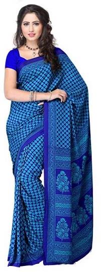 Festive Season Crepe Saree