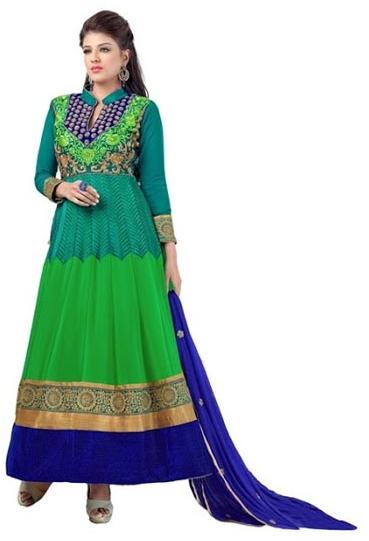 Heavy Embroidery Anarkali Suit