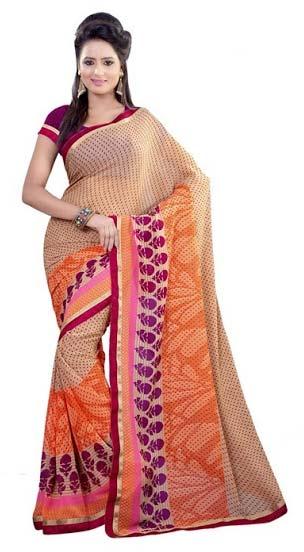 Indian Style Georgette Saree