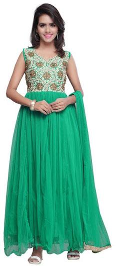 New Fancy Green Gown