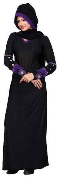 New Fancy Stylish Abayas, Size : Free Size
