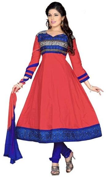 Salwar Kameez With Cotton Suit