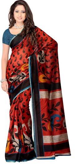 Trendy Bhagalpuri Silk Saree