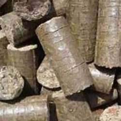 Round Biomass Briquettes, Color : Browness