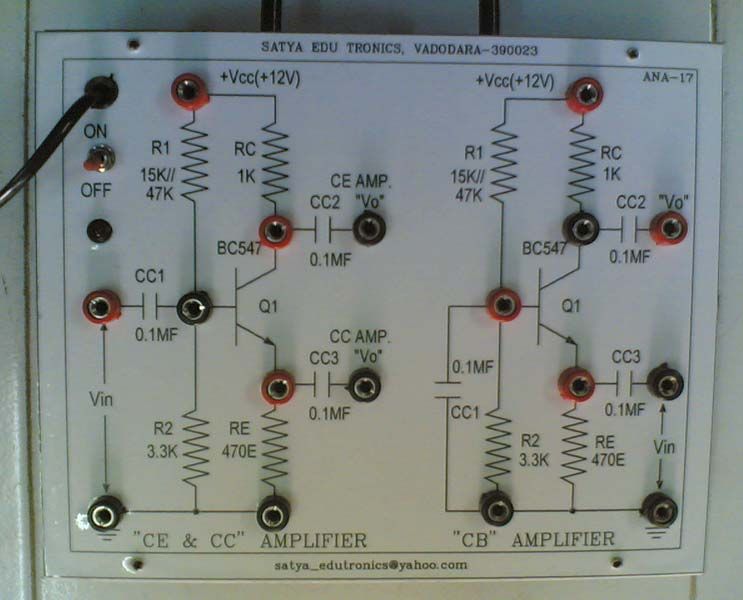 Analog Electronics Trainer kit