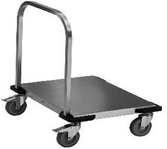 Stainless Steel Trolley with Handle
