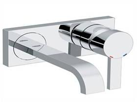 Allure Wall Mounted Bathroom Faucet with Single Handle