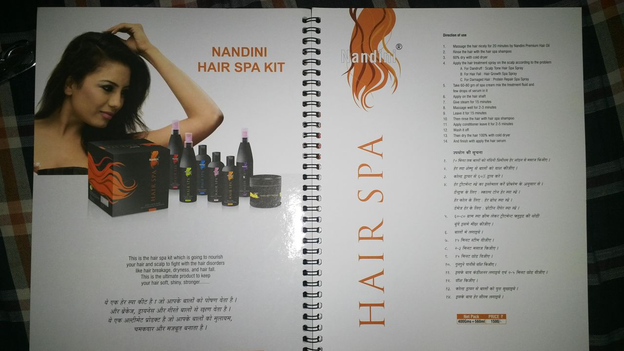 Hair Spa Kit at best price in Gwalior Madhya Pradesh from Royal Jouhi Jmaco  Group | ID:953295