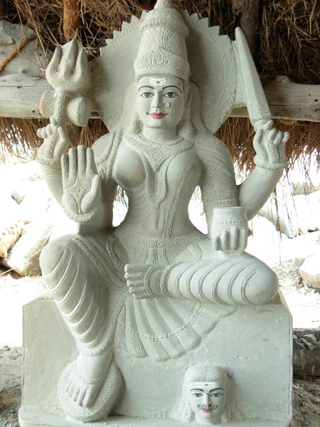 Stone Kali Mata Statue