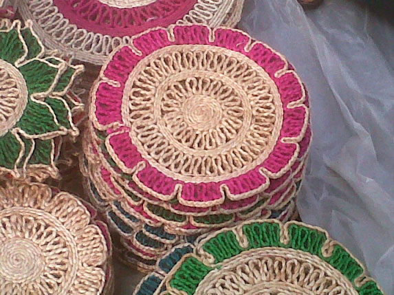 Jute Table Mats at best price in Kolkata West Bengal from Scs Global  Enterprise | ID:567181
