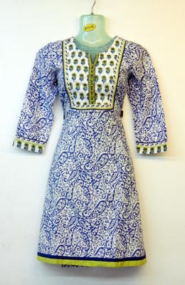 Ladies Embroidered Kurtis