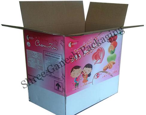Square Rectangle Paper Custom Printed Carton Boxes, Size : Customized