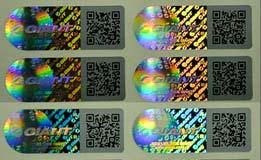 Holographic Barcode Labels