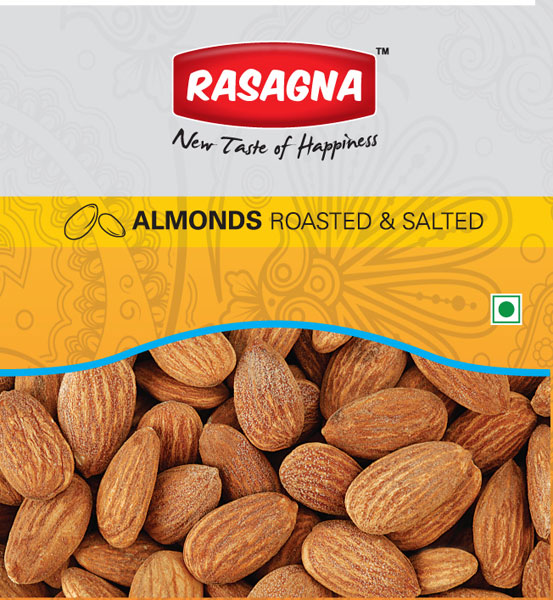 Almond Roasted, Almonds Salted