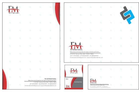 printed office stationery