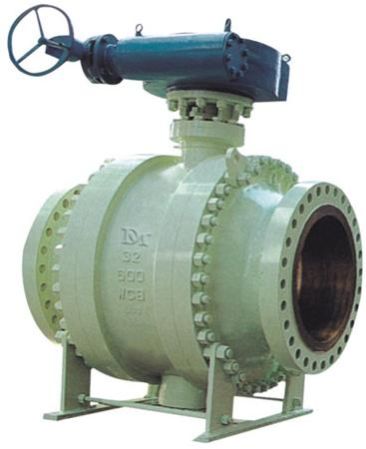 Worm-gear Fixed Ball Valve
