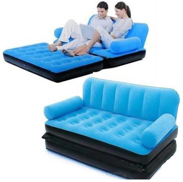 Comfort Velvet Air Sofa Cum Bed 905171 