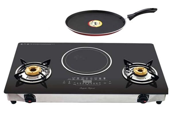 Induction Cooker with Gas Stove
