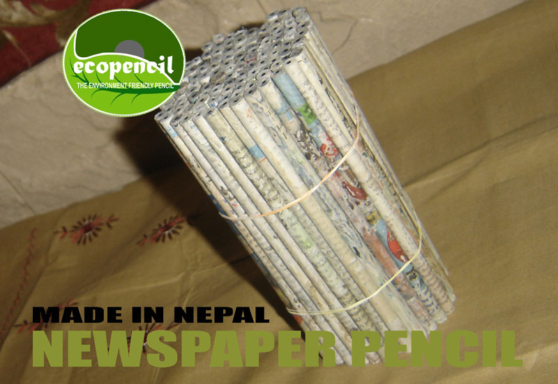 Ecopencil Newspaper Pencils