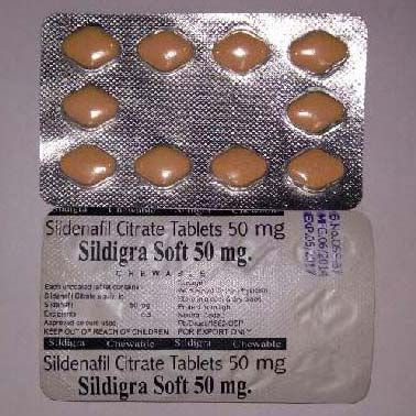 Sildigra soft 50mg Tablets