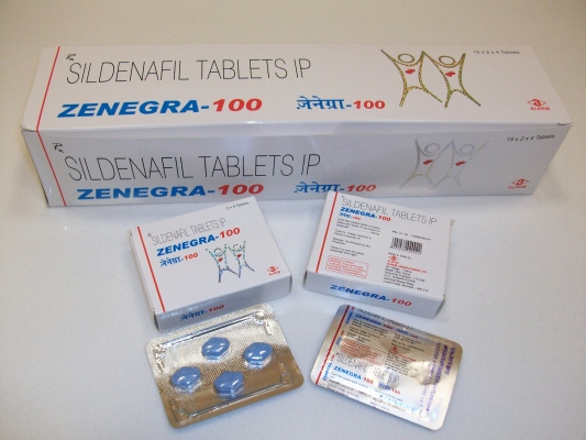 Zenegra(Sildenafil) -100 mg Tab