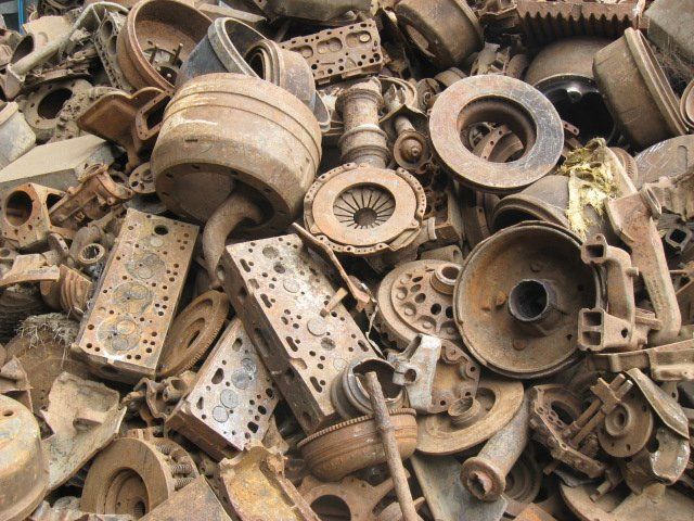 Clean Cast Iron Scrap