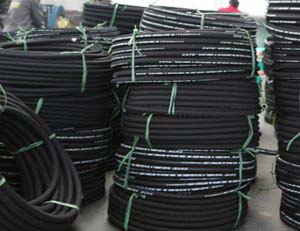 Ges Rubber Spiral Hydraulic Hoses, Color : Black