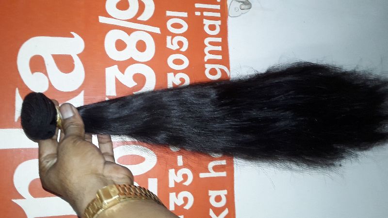 100 Grams Per Pack Straight Weft Hair, Hair Grade : 8A