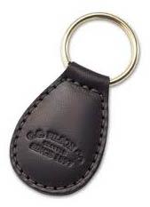 Black Key Fob- Leather Keychains