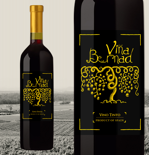 Vina Bernad Tinto, Soft Wine Manufacturer in Spain by Don Quijote Wines ...