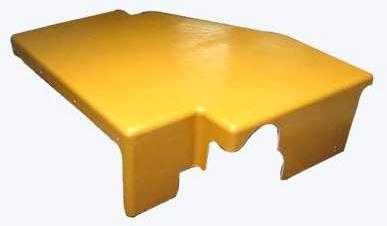 FRP Machine Hood, Color : Yellow