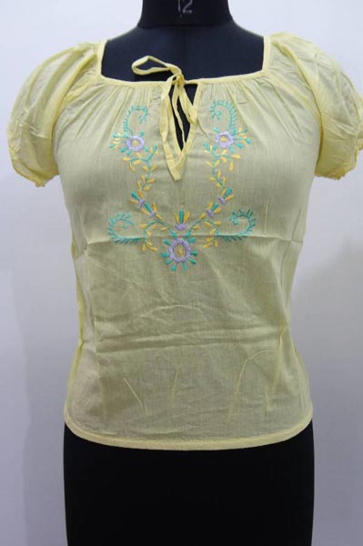 Cotton Embroidery Top