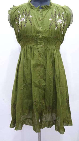 Embroidery Tunic Dress