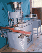 Wad fitting machine for PP