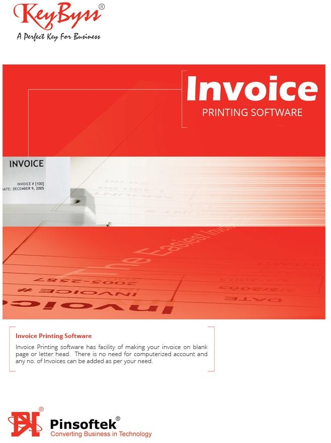 Invoice Printing Software